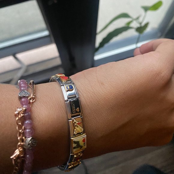 Y2K Italian Charm Bracelet - Picture 1 of 4